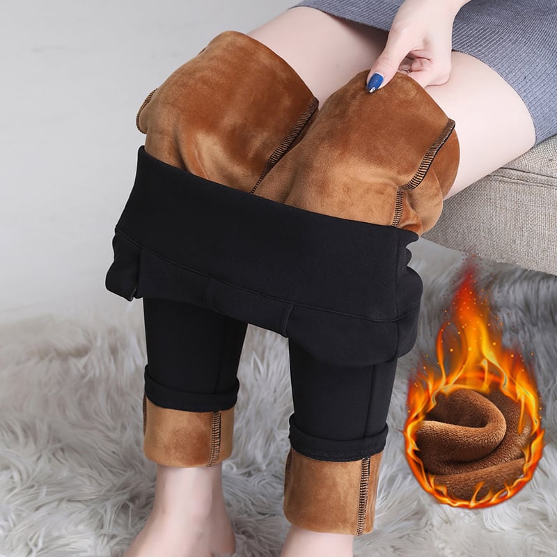 Slim High Elastic Waist White Pencil Pants for Women