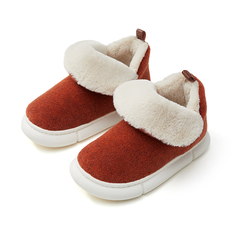 Warm Winter Women's Platform Bag with Soft Sole