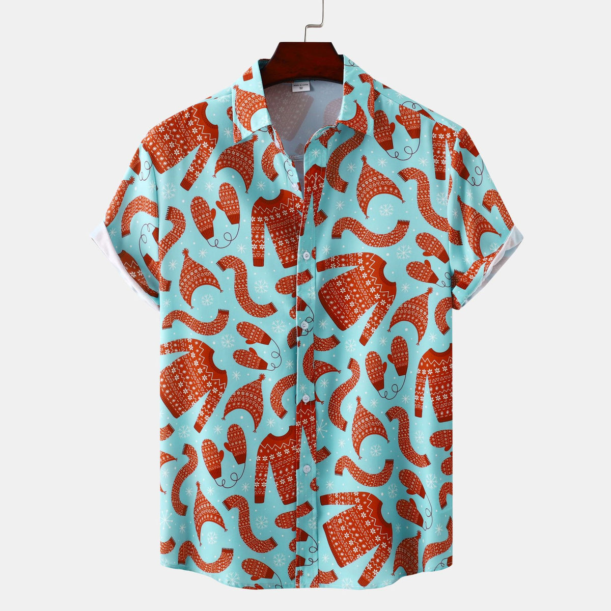 2024 New Men's Short Sleeve Hawaiian Shirt