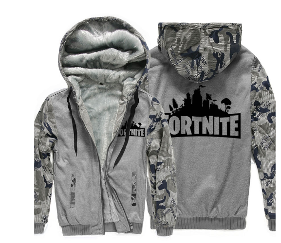 Camo Hoodie and Cardigan from Fortnite Collection