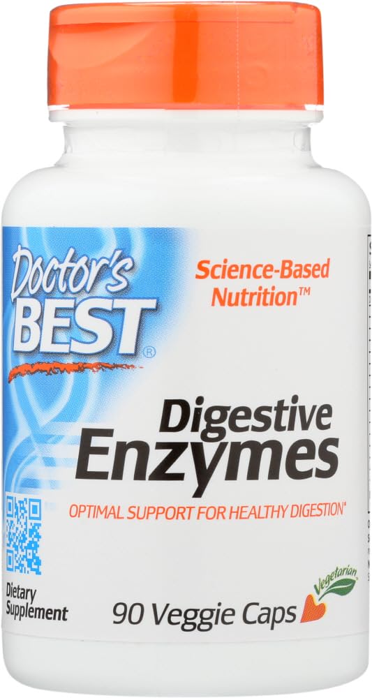 Doctors Best (2 Pack) Digestive Enzymes 90 Veggie Caps