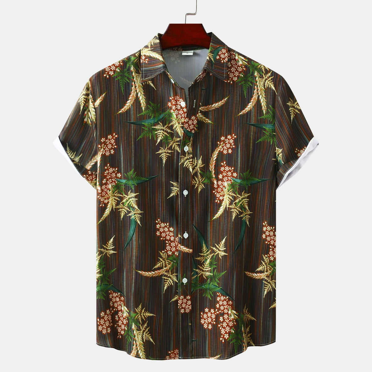 2024 New Men's Short Sleeve Hawaiian Shirt