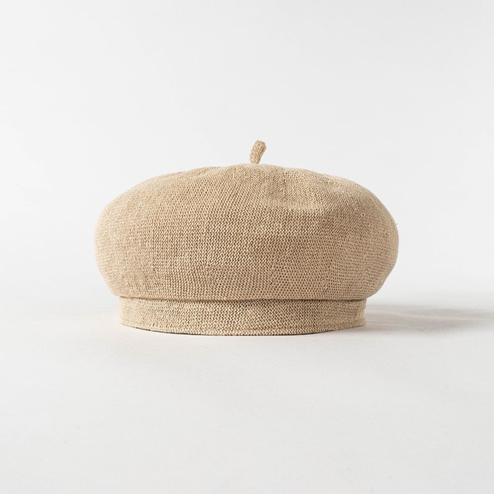 Breathable Knit Linen Deep Brim Casual Hat
