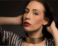 Exaggerated Necklace and Bracelet Set Jewelry