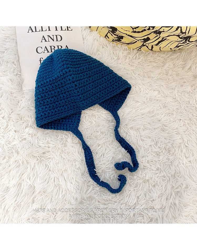 Cute Retro Wool Hat for Women - All Match Style