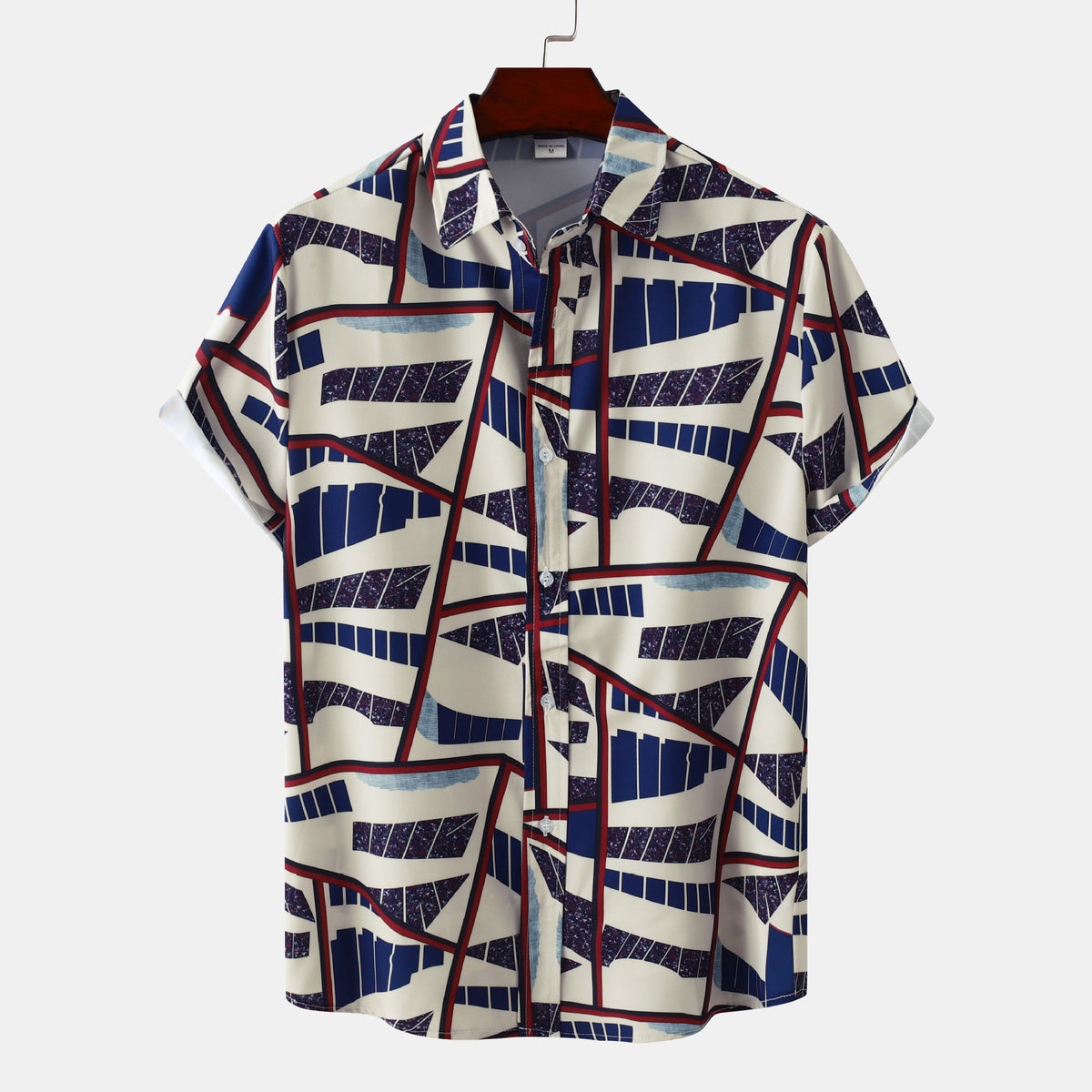 2024 New Men's Short Sleeve Hawaiian Shirt