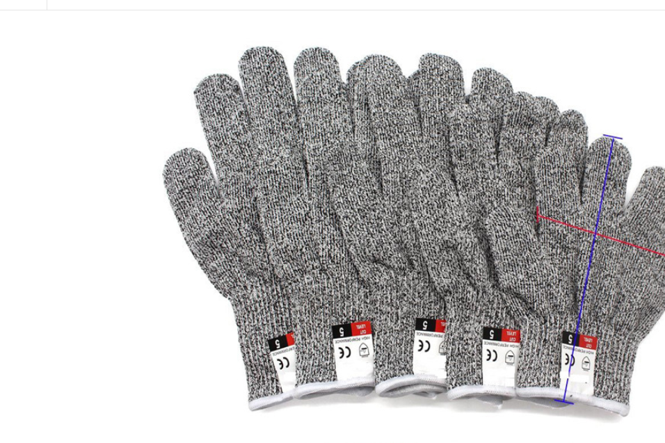 Rubber Coated Cut Resistant Gloves