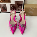 2023 Autumn Women's High Heel Rhinestone Sandals