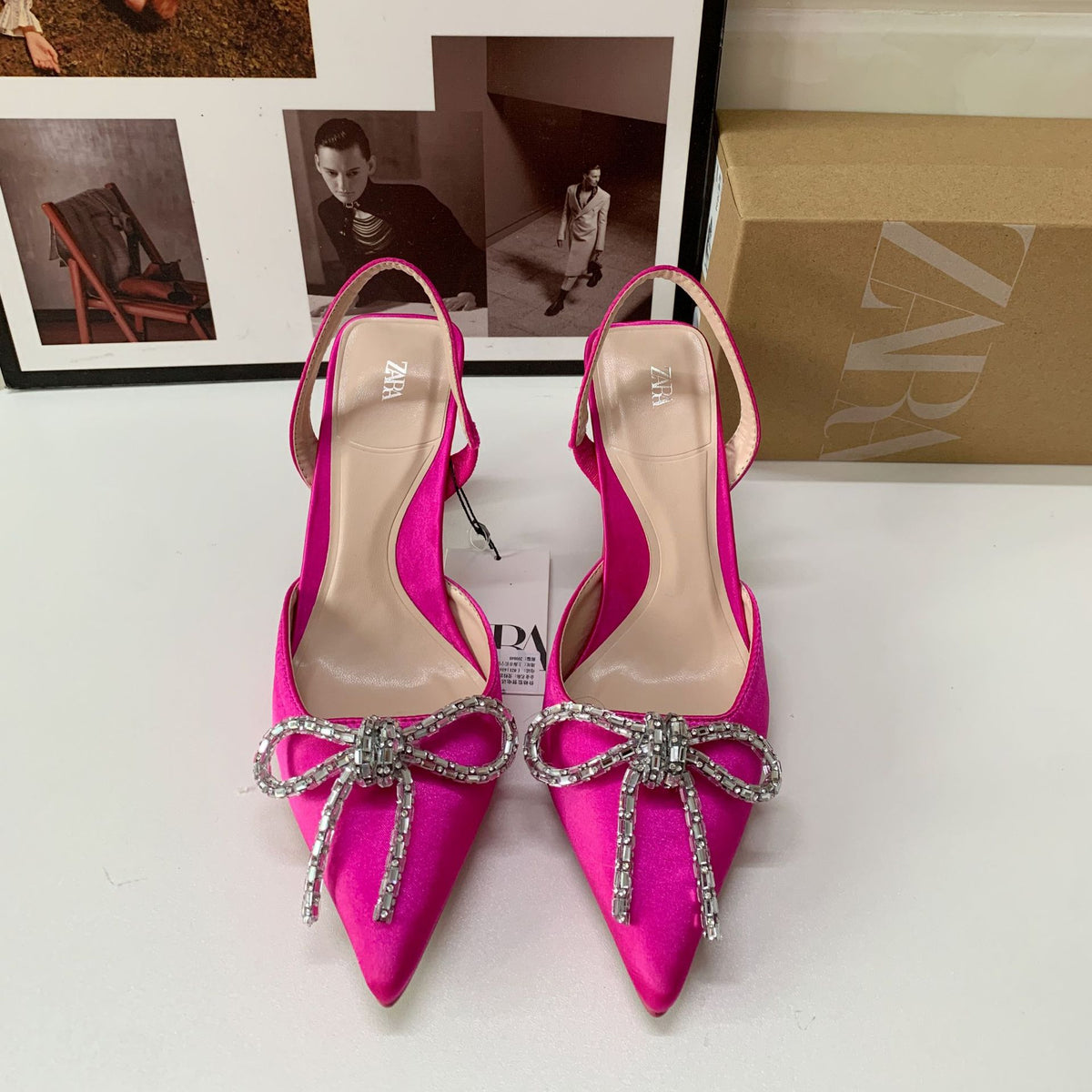 2023 Autumn Women's High Heel Rhinestone Sandals